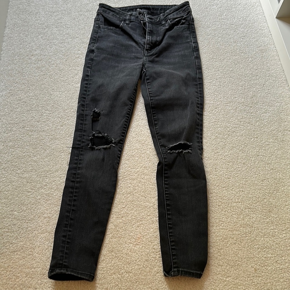 Black Ripped Jeans